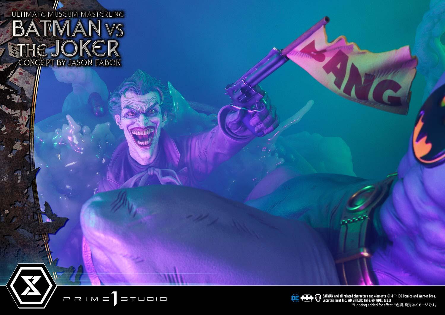 Ultimate Museum Masterline Batman (Comics) Batman Versus The Joker (Concept By Jason Fabok) DX Bonus Version