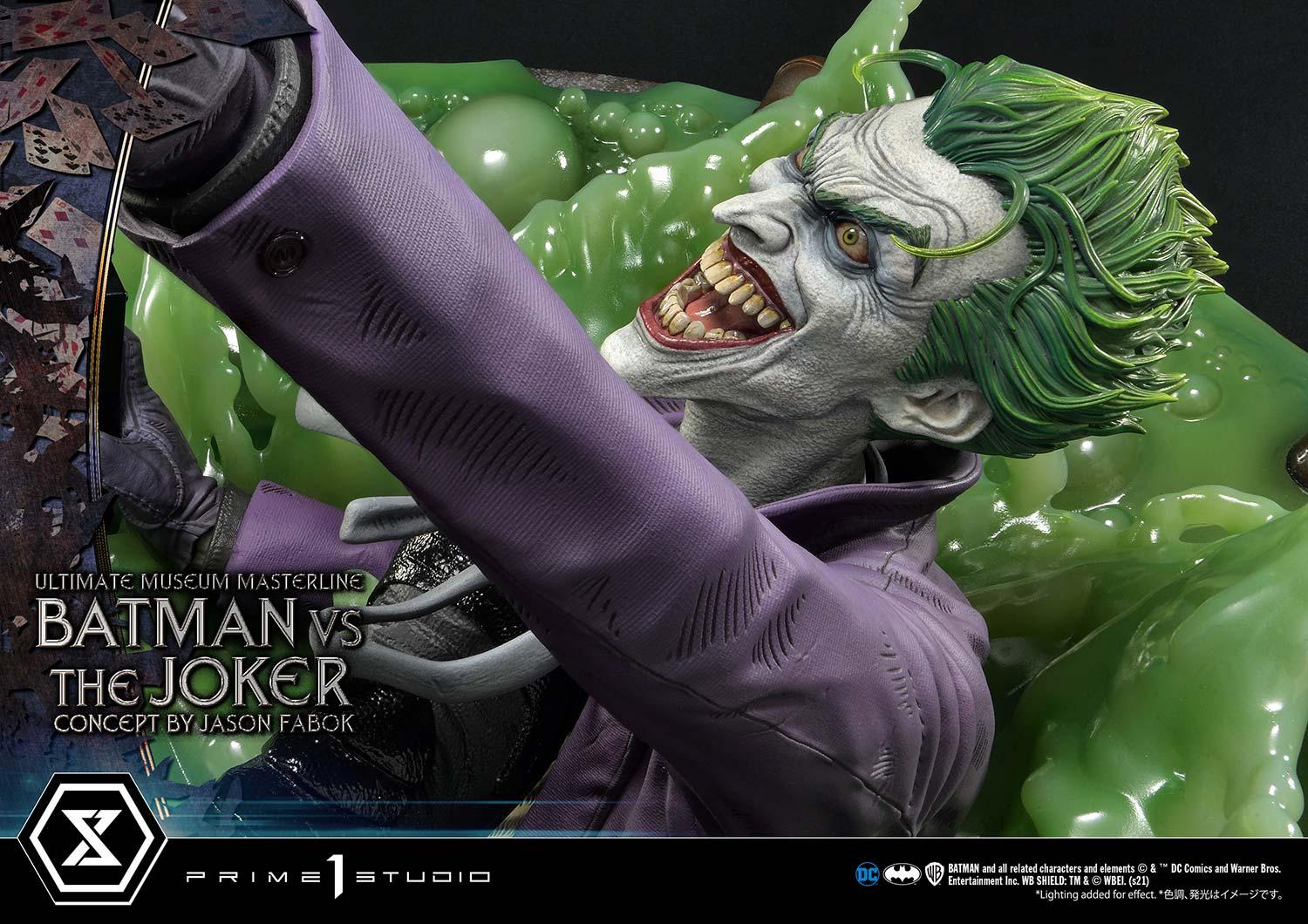 Ultimate Museum Masterline Batman (Comics) Batman Versus The Joker (Concept By Jason Fabok) DX Bonus Version