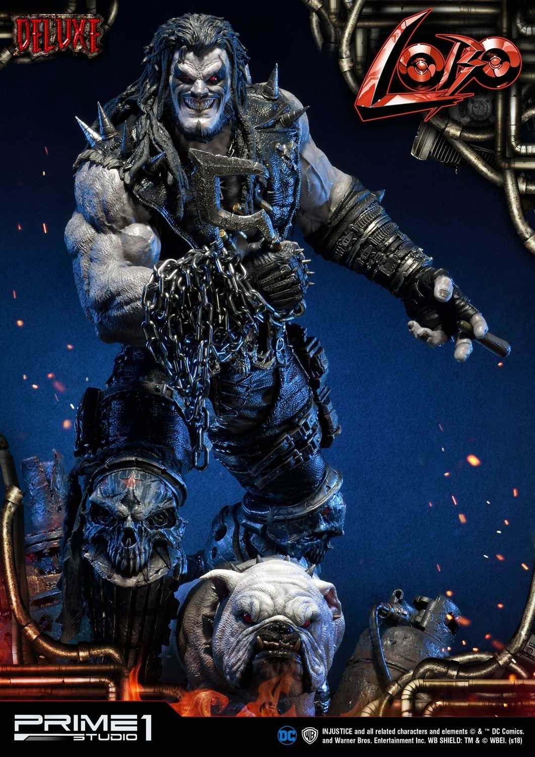 Ultimate Museum Masterline Injustice Lobo Deluxe Version