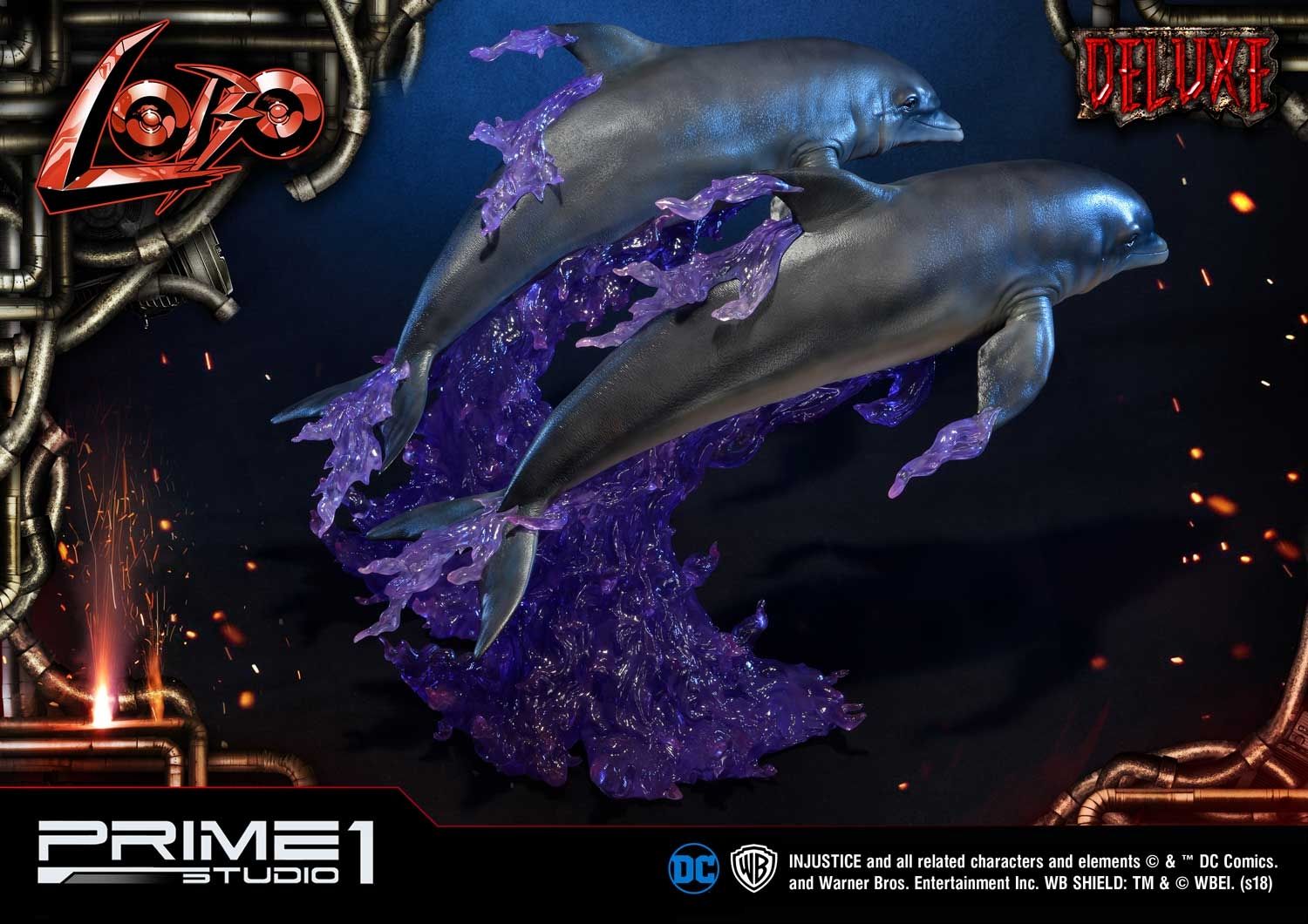 Ultimate Museum Masterline Injustice Lobo Deluxe Version