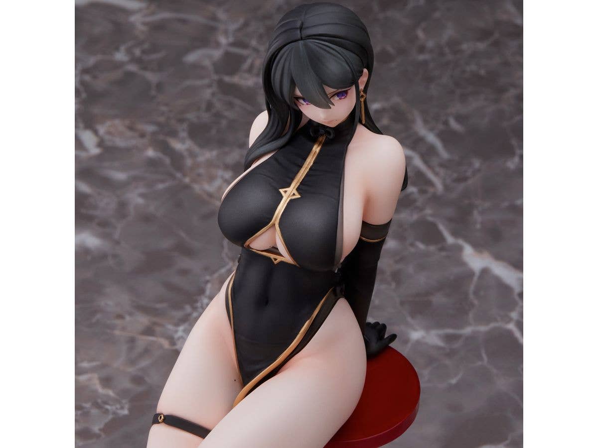 eStream Hayabusa Illustration Black China Dress-chan | 4589642714477