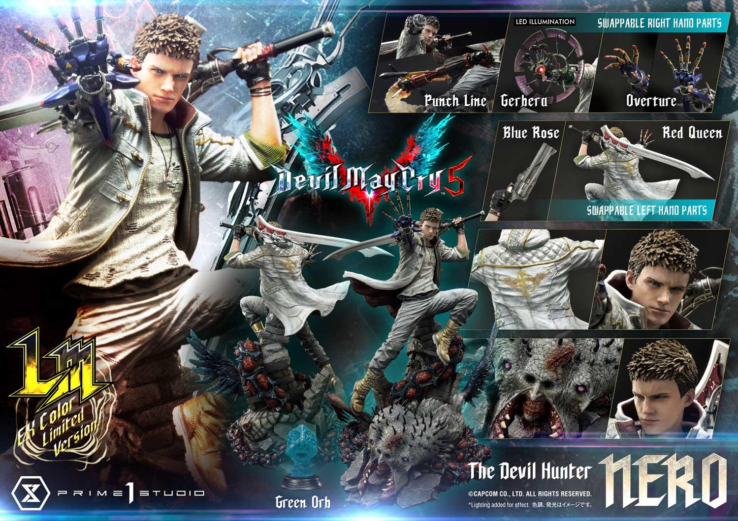 Ultimate Premium Masterline Devil May Cry 5 Nero EX Color Limited Version