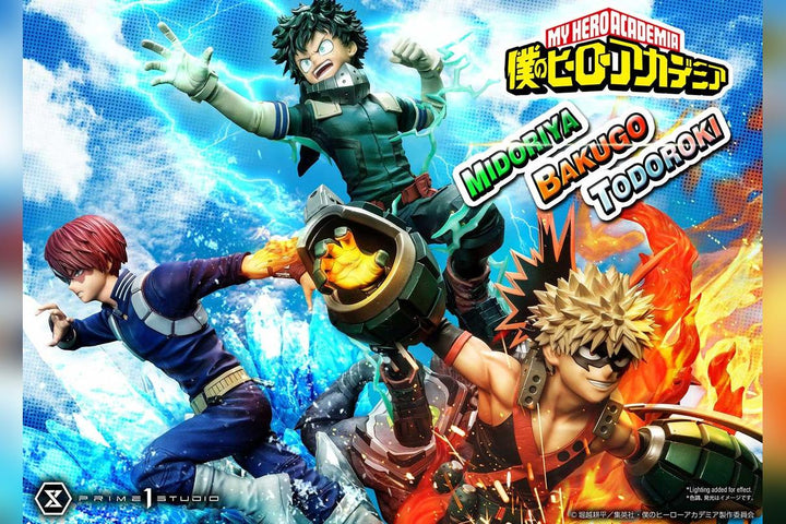 Ultimate Premium Masterline My Hero Academia Midoriya, Bakugo & Todoroki