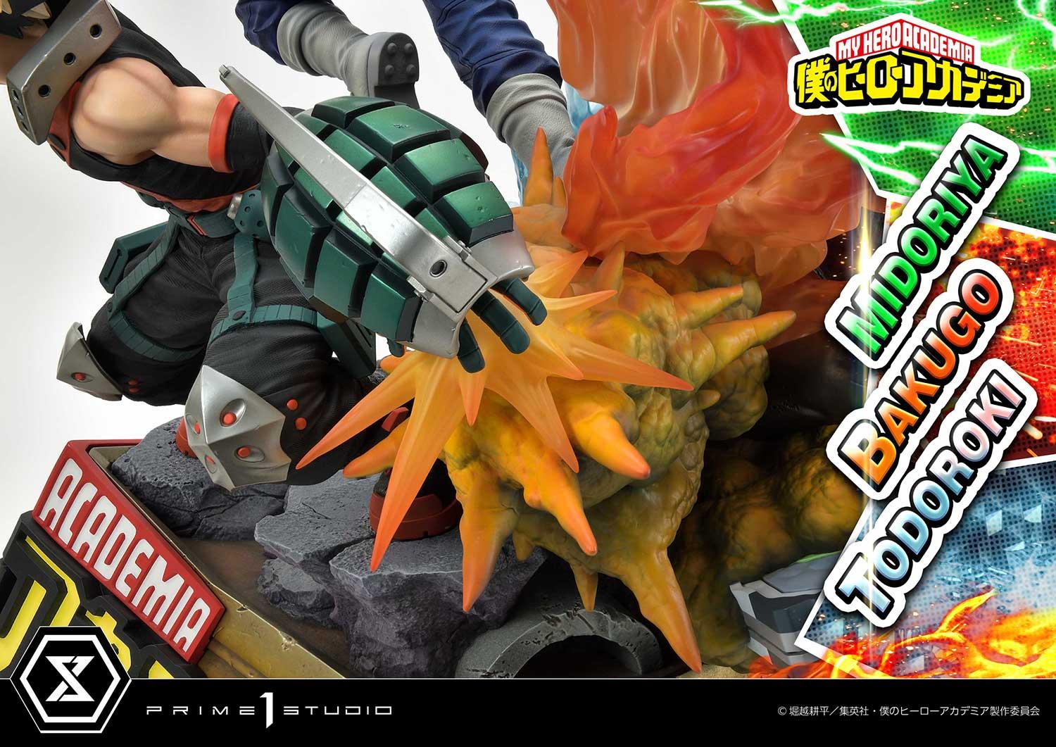 Ultimate Premium Masterline My Hero Academia Midoriya, Bakugo &amp; Todoroki