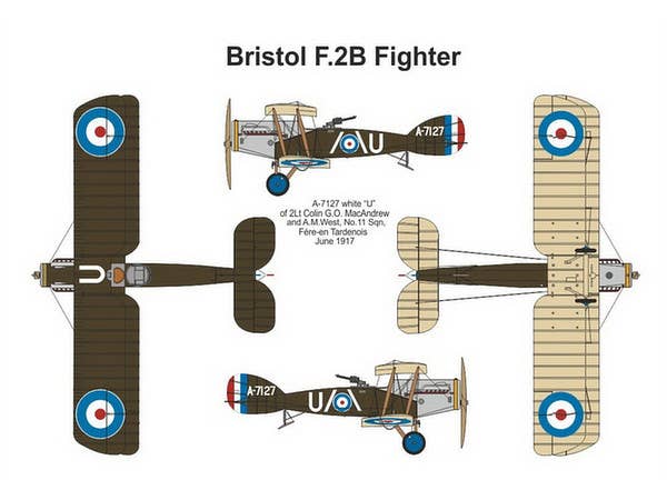 Valom 1/144 Bristol F2B Fighter (Double Set) | 8594054294154