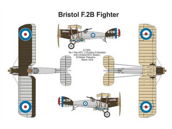 Valom 1/144 Bristol F2B Fighter (Double Set) | 8594054294154