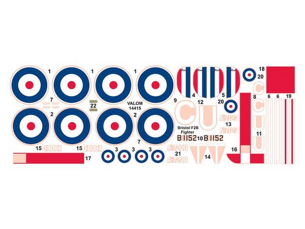 Valom 1/144 Bristol F2B Fighter (Double Set) | 8594054294154