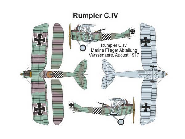 Valom 1/144 Rumpler C.IV (Double Set) | 8594054294161