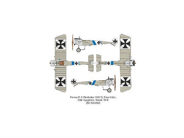 Valom 1/144 Nieuport 11 vs Fokker E.III (Duels in the Sky) | 8594054294208