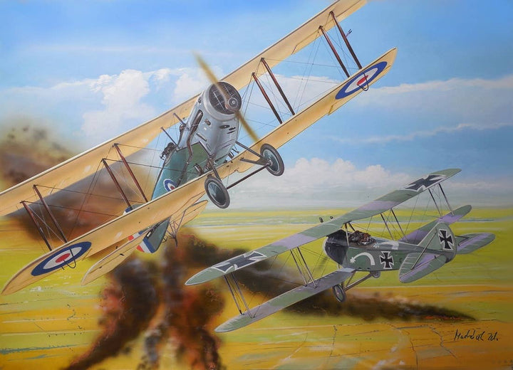 Valom 1/144 Bristol F2B vs Rumpler C.IV (Duels in the Sky)) | 8594054294222
