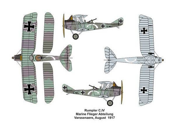 Valom 1/144 Bristol F2B vs Rumpler C.IV (Duels in the Sky)) | 8594054294222