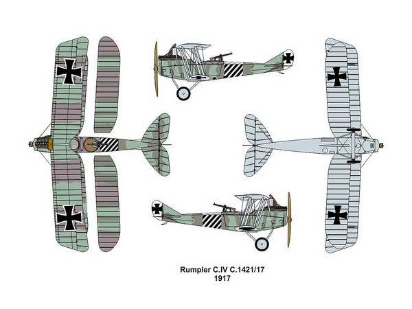 Valom 1/144 Bristol F2B vs Rumpler C.IV (Duels in the Sky)) | 8594054294222