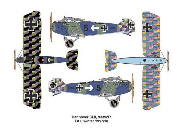 Valom 1/144 Hannover Cl.II (double set) | 8594054294291