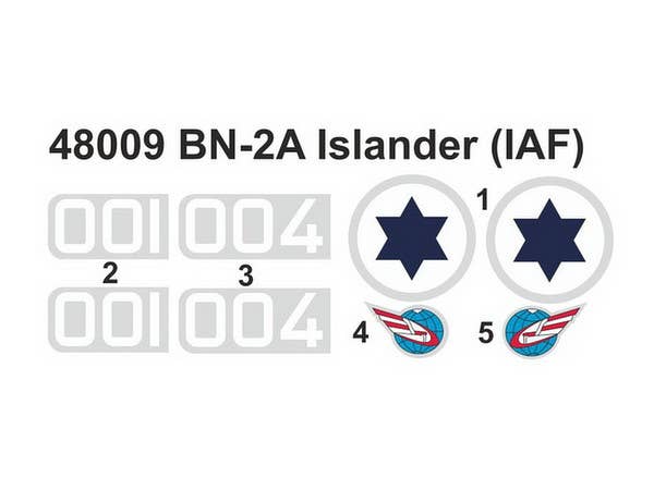 Valom 1/48 Britten-Norman BN-2A Islander (IAF) | 8594054298091