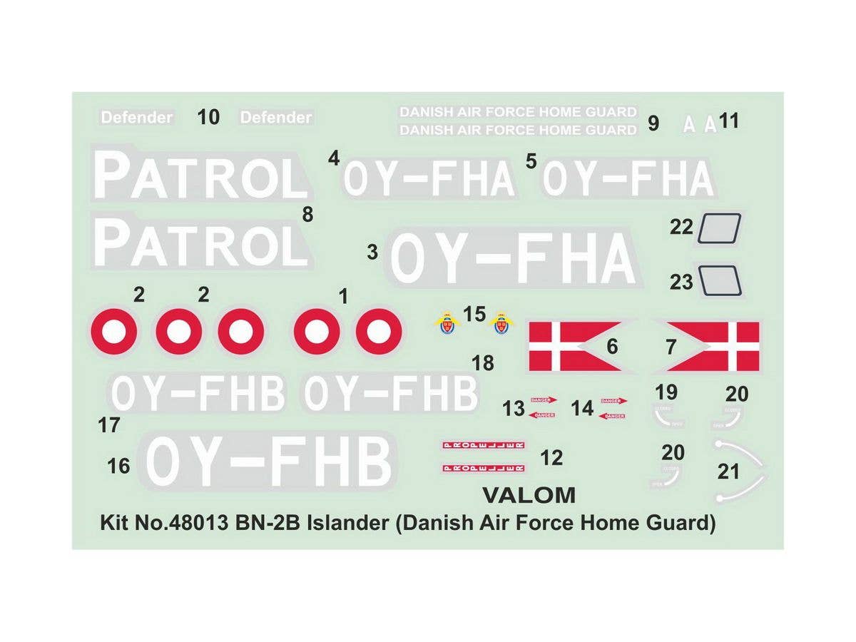 Valom 1/48 Britten-Norman BN-2B Islander (DAFHG) | 8594054298138