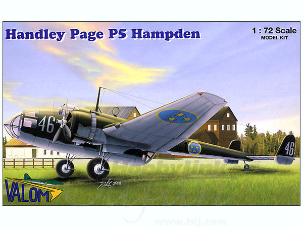 Valom 1/72 Handley Page P5 Hampden