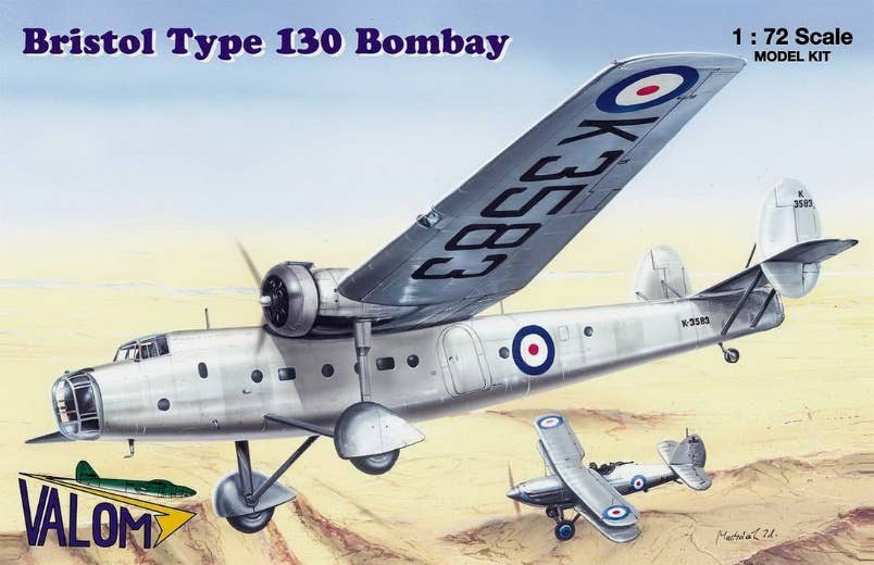 Valom 1/72 Bristol Type 130 Bombay | 8594054290552