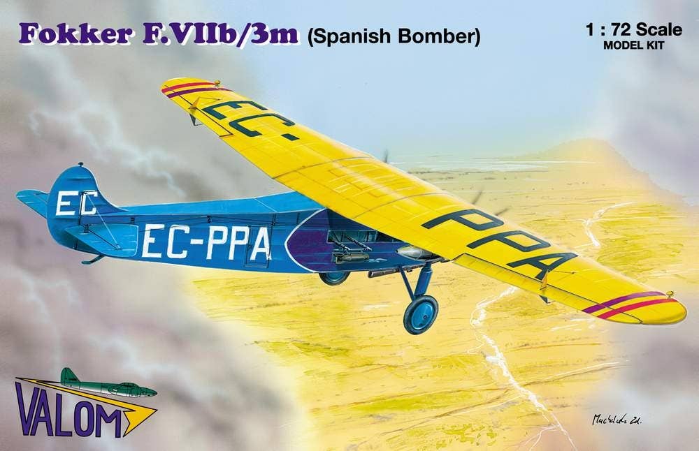 Valom 1/72 Fokker F.VIIb/3m (Spanish Bomber) | 8594054290644