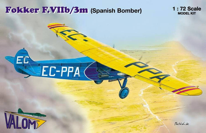 Valom 1/72 Fokker F.VIIb/3m (Spanish Bomber) | 8594054290644
