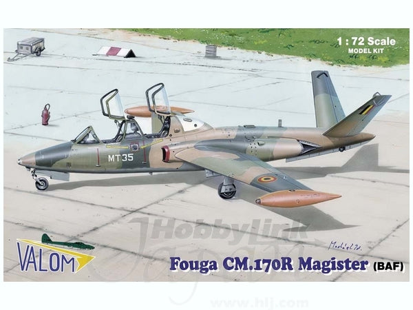 Valom 1/72 Fouga CM.170R Magister (BAF)