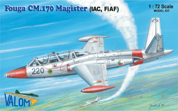 Valom 1/72 Fouga CM.170 Magister (IAC, FiAf))