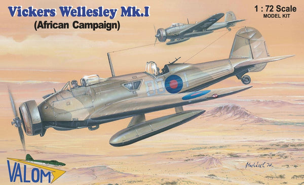 Valom 1/72 Vickers Wellesley Mk.I (African campaign)