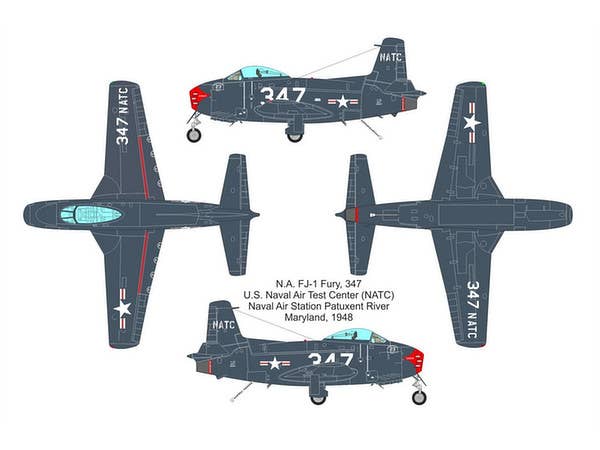 Valom 1/72 N.A. FJ-1 Fury (NATC, NAR) | 8594054291047