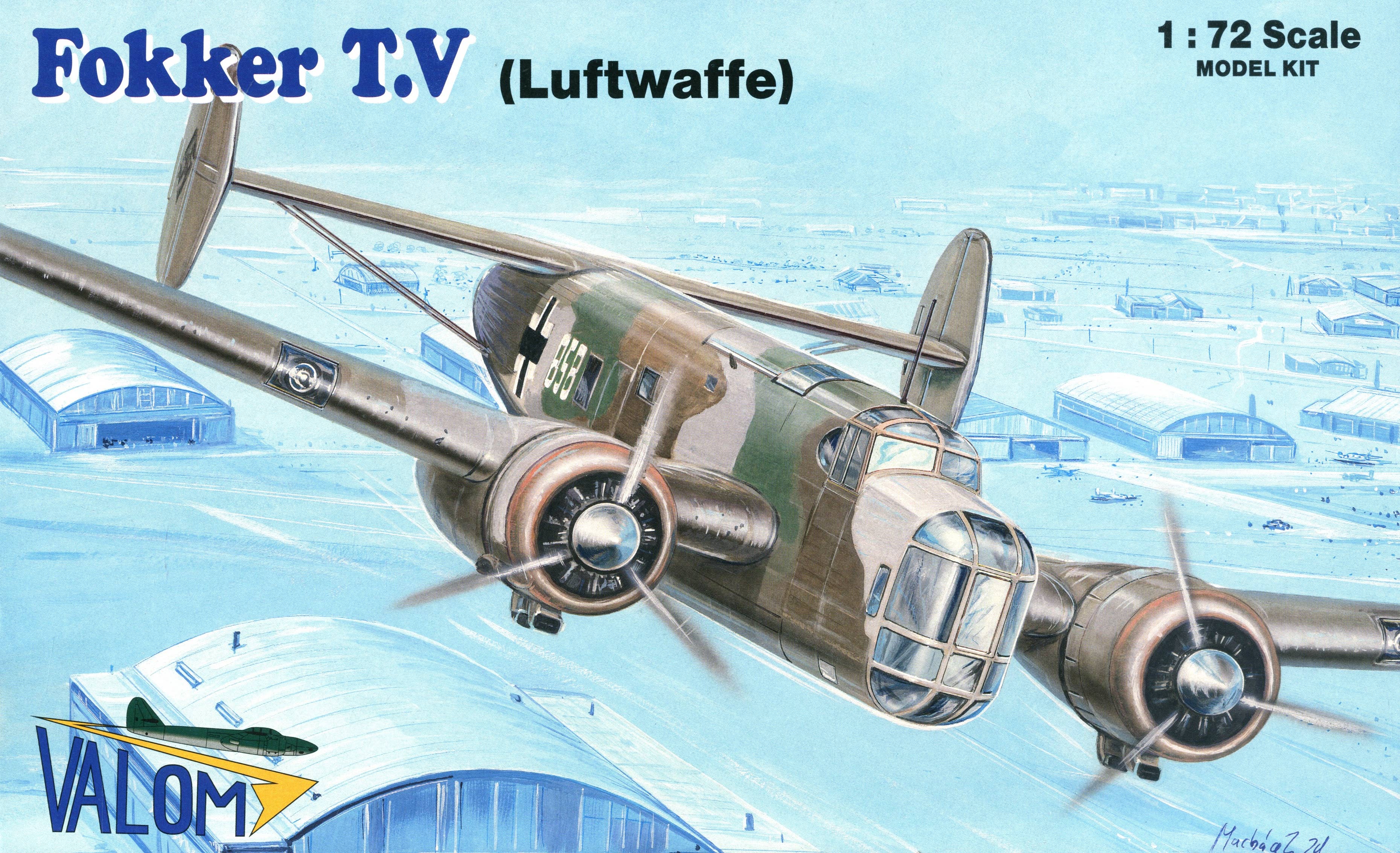 Valom 1/72 Fokker T.V (Luftwaffe) | 8594054291092