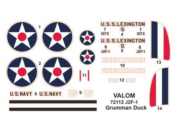 Valom 1/72 Grumman J2F-1 Duck | 8594054291122