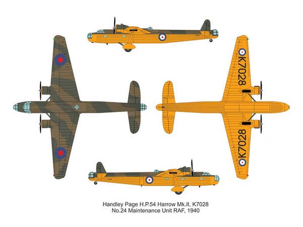 Valom 1/72 Handley Page Harrow Mk.II (24. Maint unit) | 8594054291184