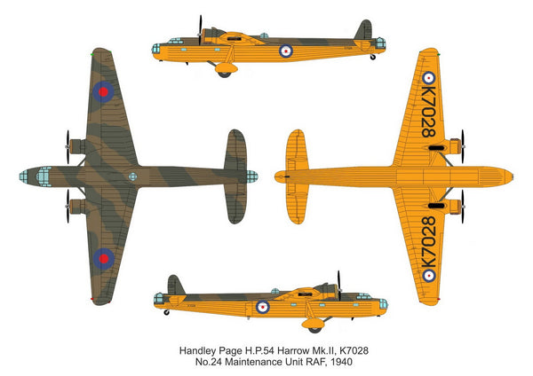 Valom 1/72 Handley Page Harrow Mk.II (24. Maint unit)