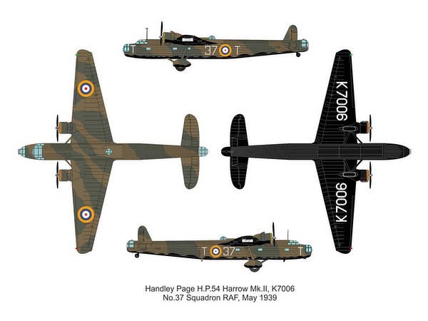 Valom 1/72 Handley Page Harrow Mk.II (24. Maint unit) | 8594054291184