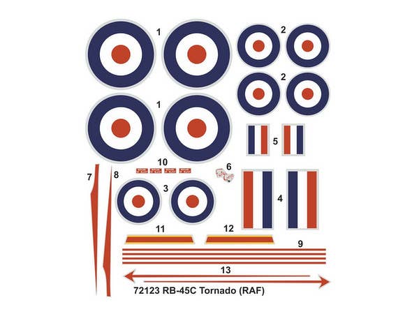 Valom 1/72 N.A. RB-45C Tornado (RAF) | 8594054291238