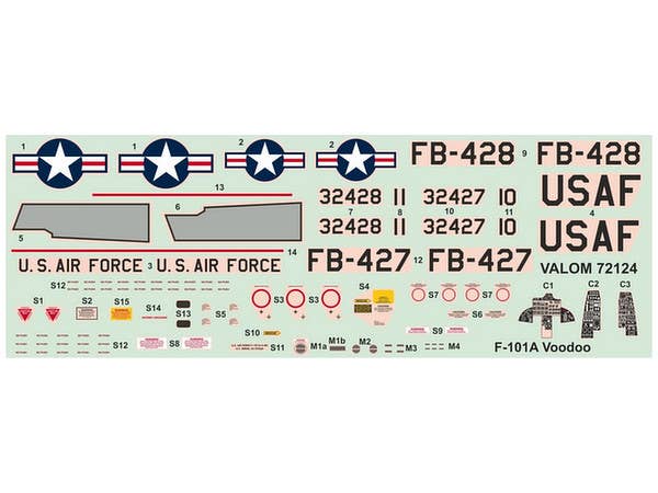 Valom 1/72 F-101A Voodoo (Nuclear bomber) | 8594054291245