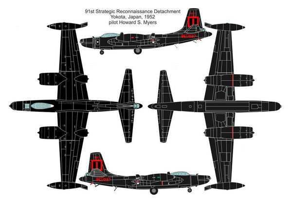 Valom 1/72 N.A. RB-45C Tornado (Korean War)