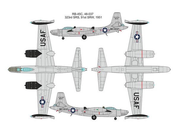 Valom 1/72 N.A. RB-45C Tornado (Korean War) | 8594054291252
