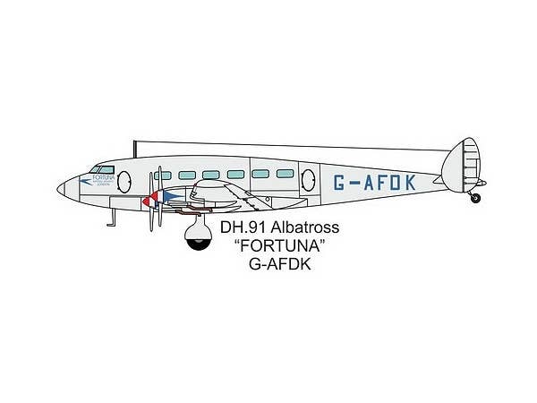 Valom 1/72 DH.91 Albatross (airliner) | 8594054291283