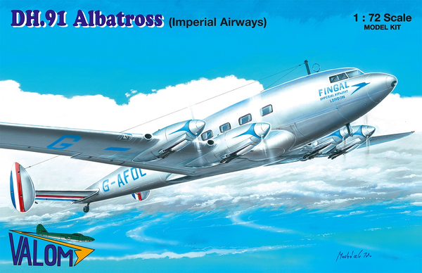 Valom 1/72 DH.91 Albatross (Imperial Airways)