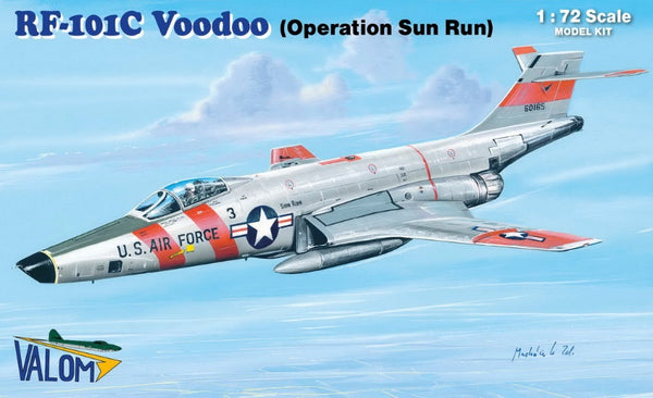 Valom 1/72 RF-101C Voodoo (SUN-RUN)