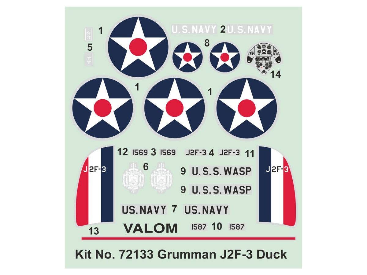 Valom 1/72 Grumman J2F-3 Duck | 8594054291337
