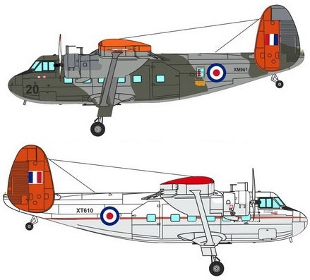 Valom 1/72 Scottish Aviation Twin Pioneer CC.Mk.I (RAF)