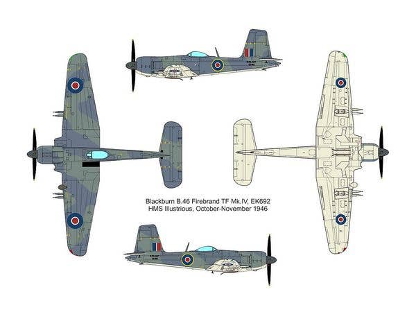Valom 1/72 Blackburn Firebrand TF.Mk.IV | 8594054291405