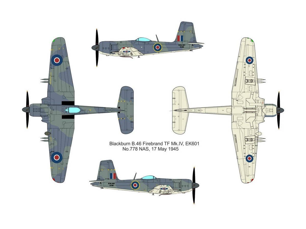 Valom 1/72 Blackburn Firebrand TF.Mk.IV | 8594054291405