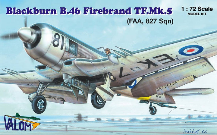 Valom 1/72 Blackburn Firebrand TF.Mk.5 (FAA, 827 Sqn) | 8594054291412