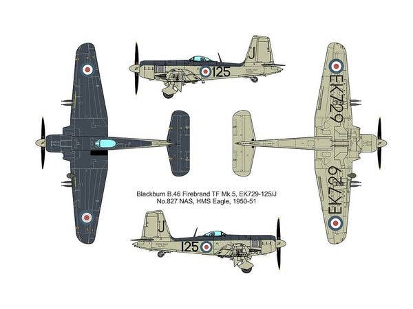 Valom 1/72 Blackburn Firebrand TF.Mk.5 (FAA, 827 Sqn) | 8594054291412