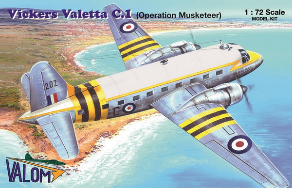 Valom 1/72 Vickers Valetta C.1 (Operation Musketeer)