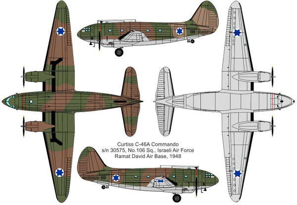 Valom 1/72 Curtiss C-46A Commando (IAF)