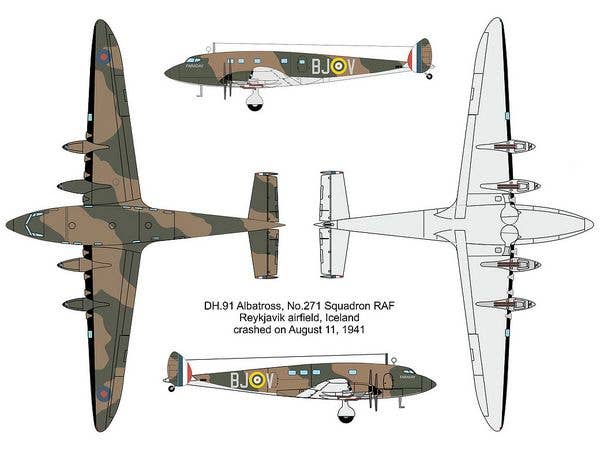 Valom 1/72 DH.91 Albatross (Franklin, Faraday) | 8594054291603