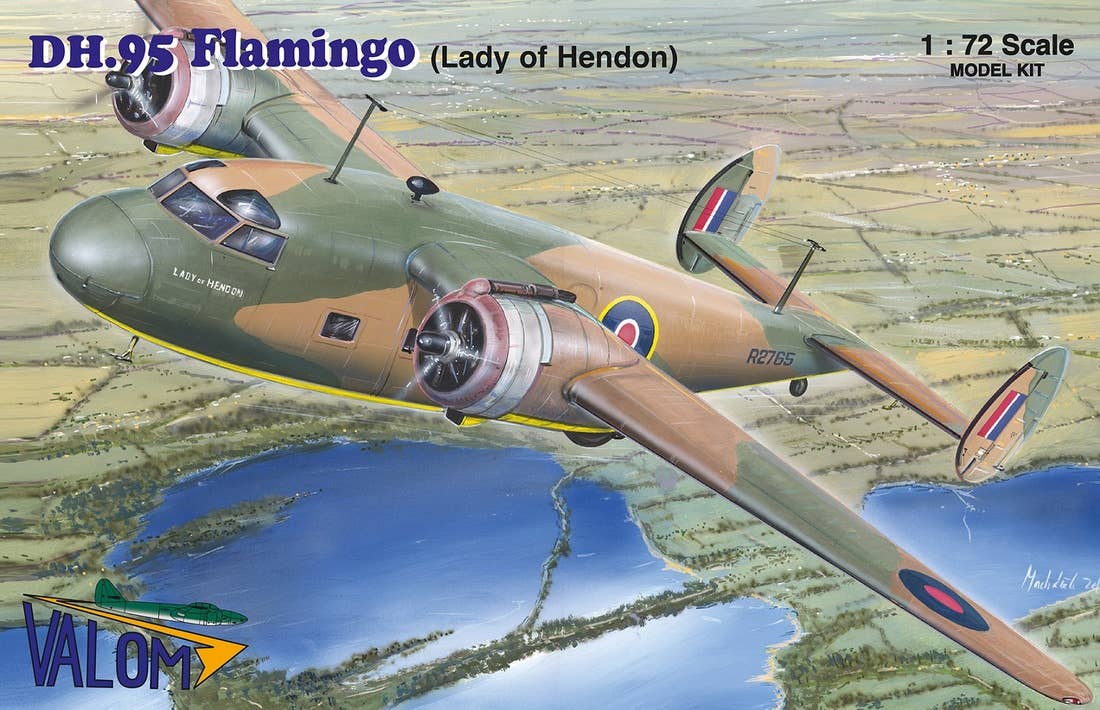 Valom 1/72 DH.95 Flamingo (Lady of Hendon) | 8594054291610