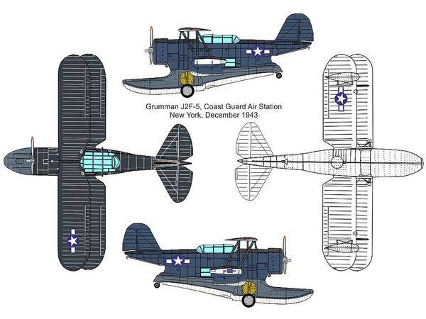 Valom 1/72 Grumman J2F-5 Duck (Coast Guard) | 8594054291634